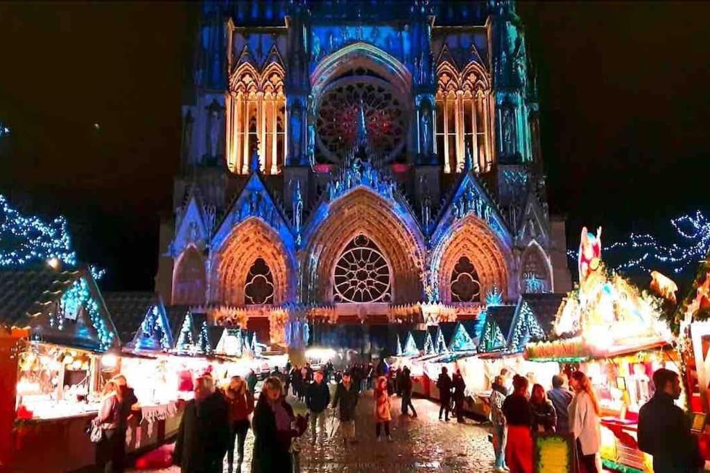 Cathedrale/Cossu/Confortable/Spacieux Reims Extérieur photo